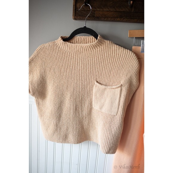 Free People Freya Sweater Set Medium NEW Peach - Picture 4 of 6